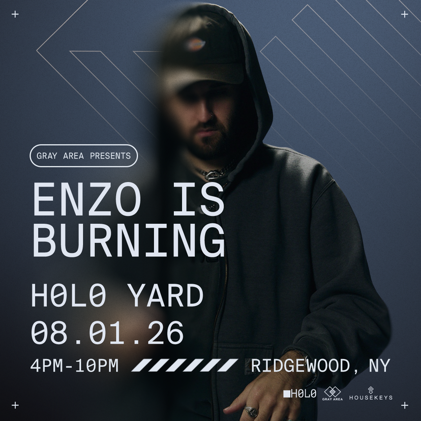 Enzo is Burning event artwork