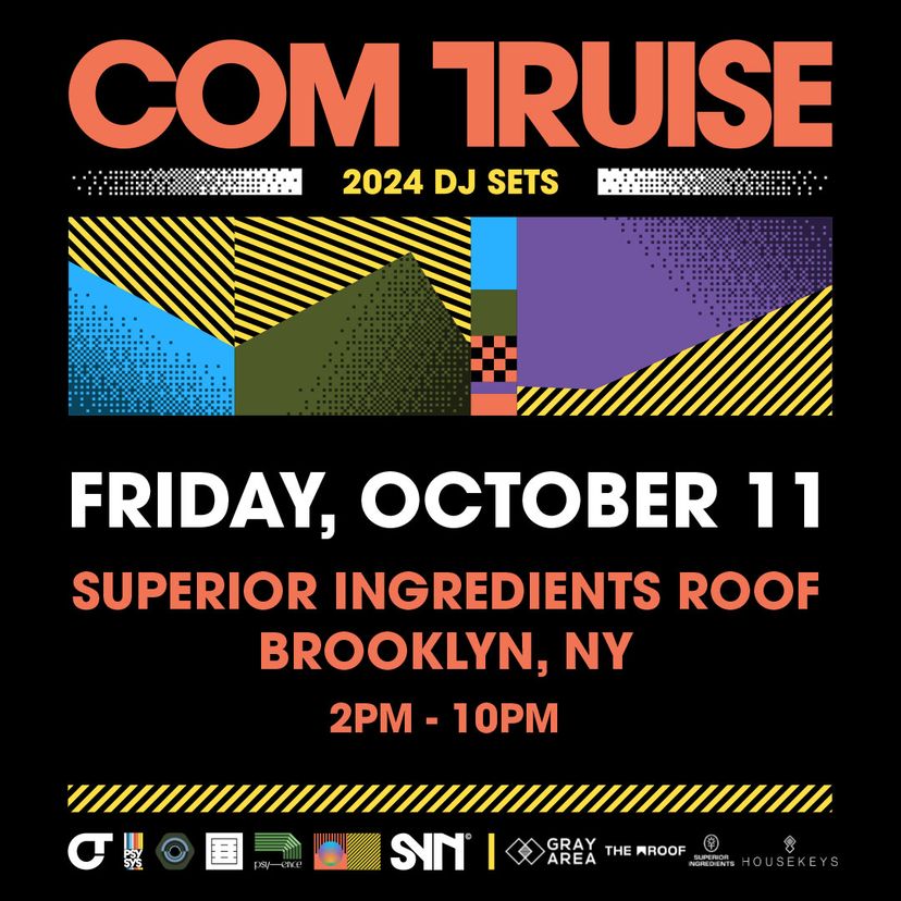 Com Truise & Guests event artwork