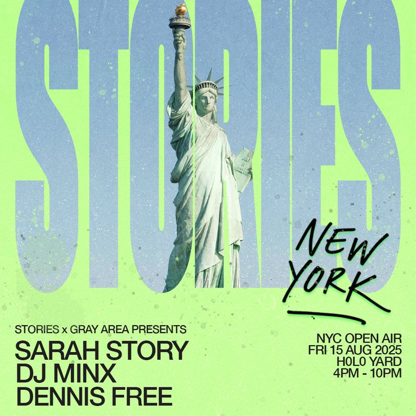 STORIES New York event artwork