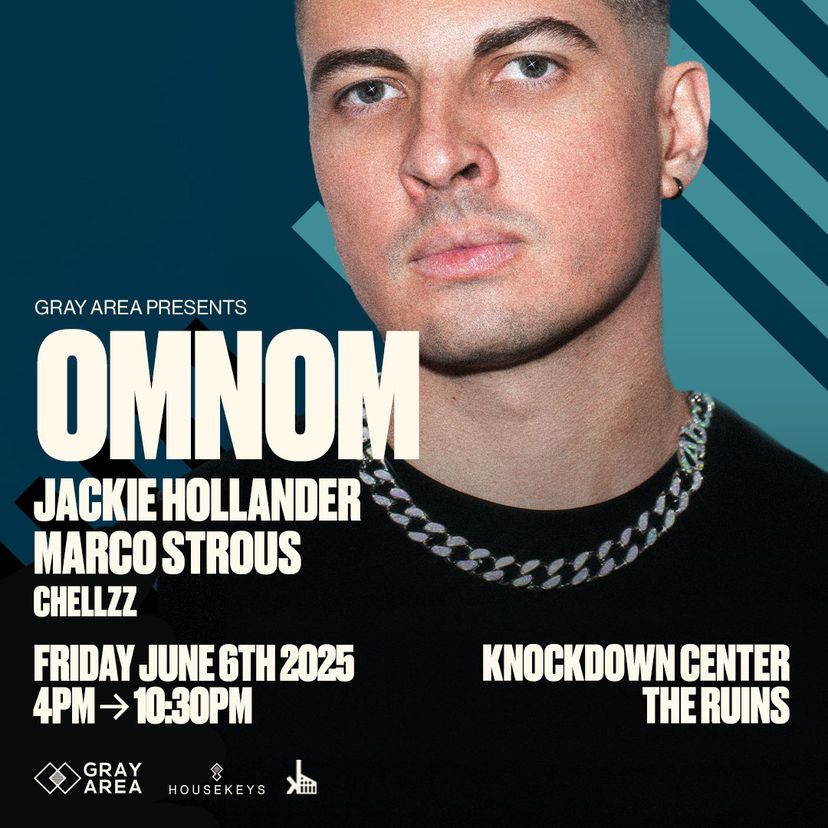 OMNOM w. Jackie Hollander & Marco Strous event artwork