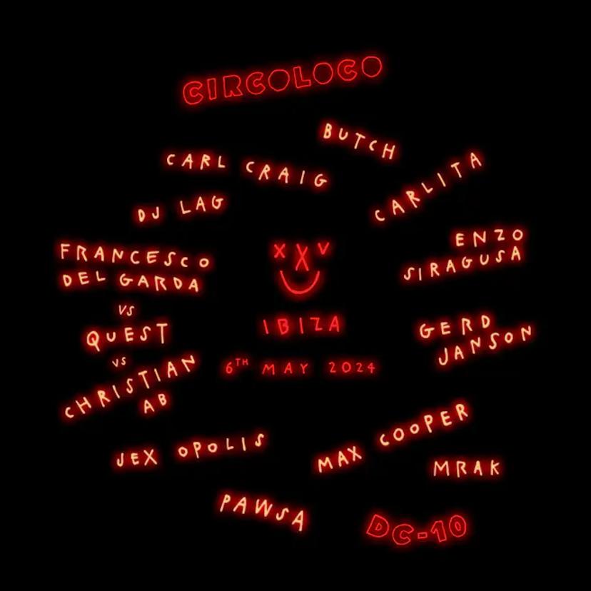 Circoloco Week 2 event artwork