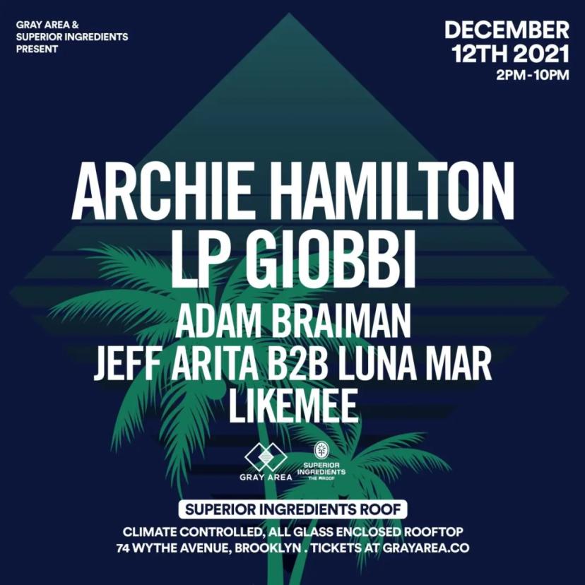 Archie Hamilton, LP Giobbi & Guests (Moscow Records) event artwork