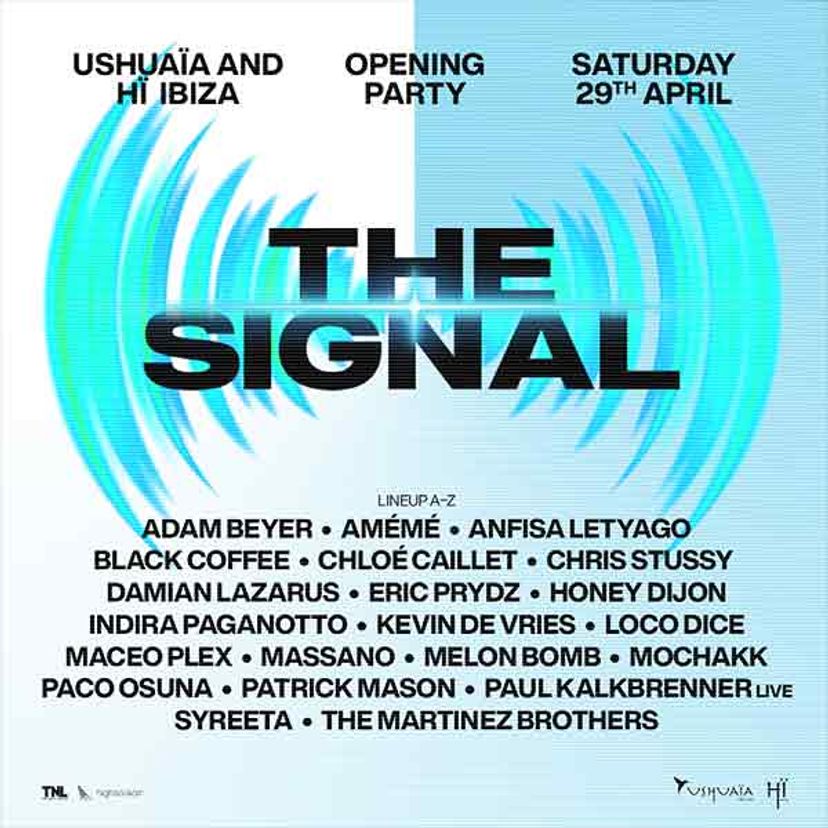 Ushuaïa Ibiza Opening Party event artwork