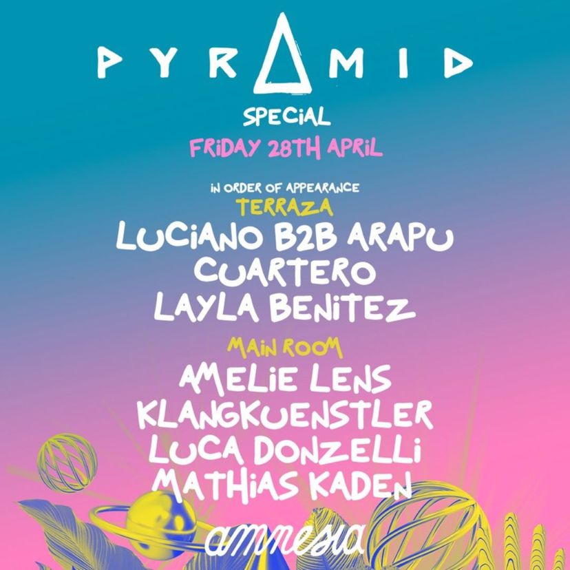 Pyramid Special - IMS Weekend 2023 event artwork