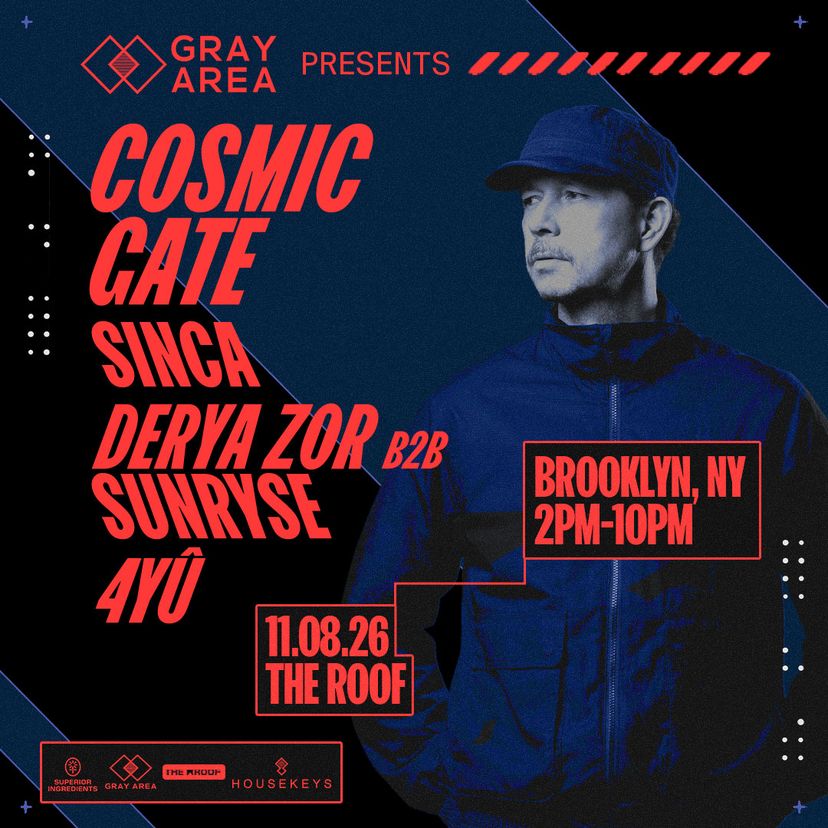 Cosmic Gate w. Sinca & Guests event artwork