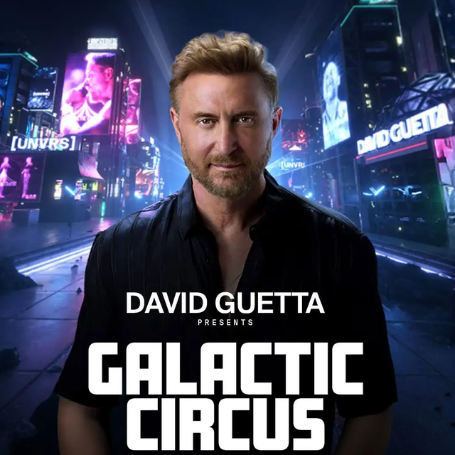 David Guetta presents Galactic Circus event artwork