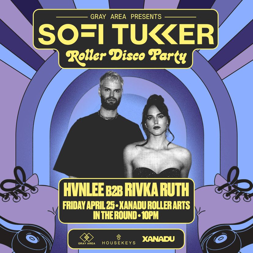SOFI TUKKER event artwork