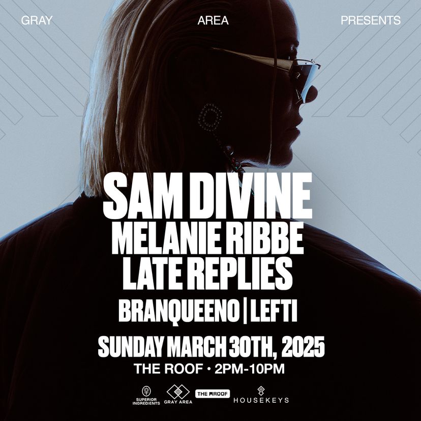 Sam Divine w. Melanie Ribbe, Late Replies & More event artwork