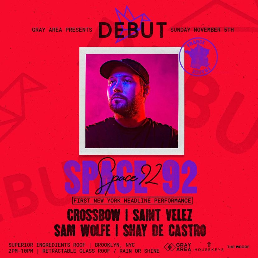 Debut: Space 92 New York Debut event artwork