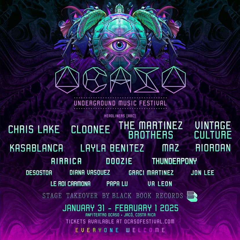 Ocaso Underground Music Festival 2025 event artwork