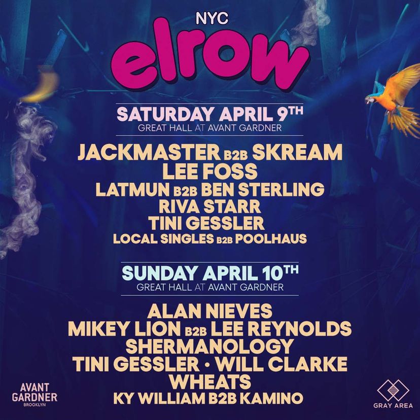 Elrow Sambowdromo Do Brasil - New York event artwork