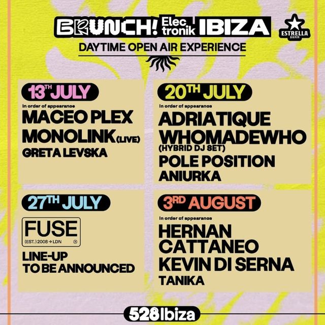 Brunch Electronik event artwork