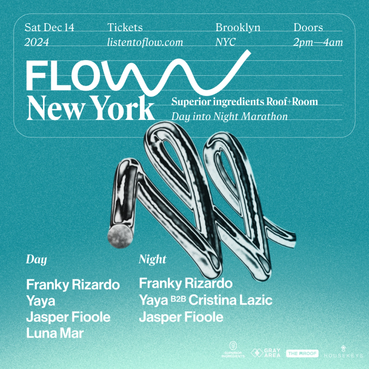 Franky Rizardo presents FLOW at Superior | Gray Area
