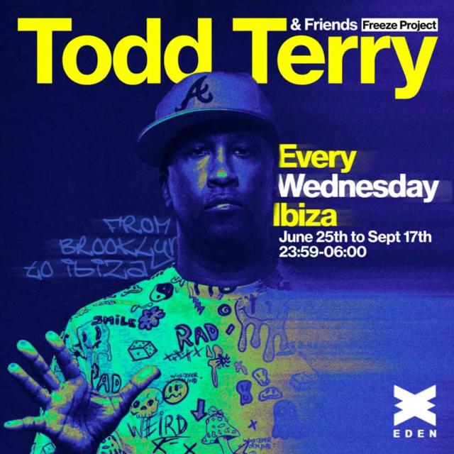 Todd Terry presents Freeze Project event artwork