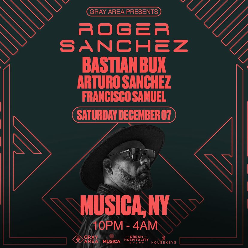 Roger Sanchez w. Bastian Bux & Guests event artwork