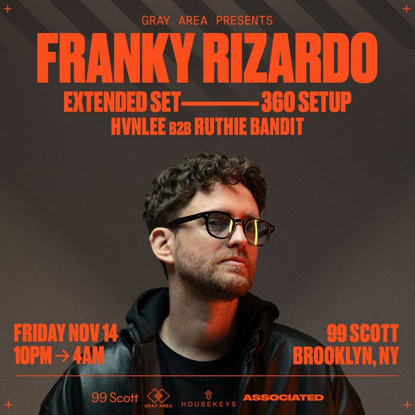 Franky Rizardo Extended 360 Set event artwork
