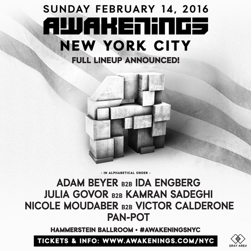 Awakenings New York City event artwork