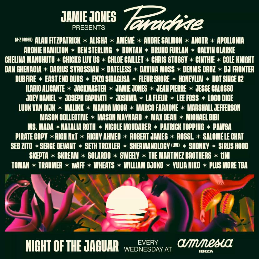 Paradise week 10 event artwork