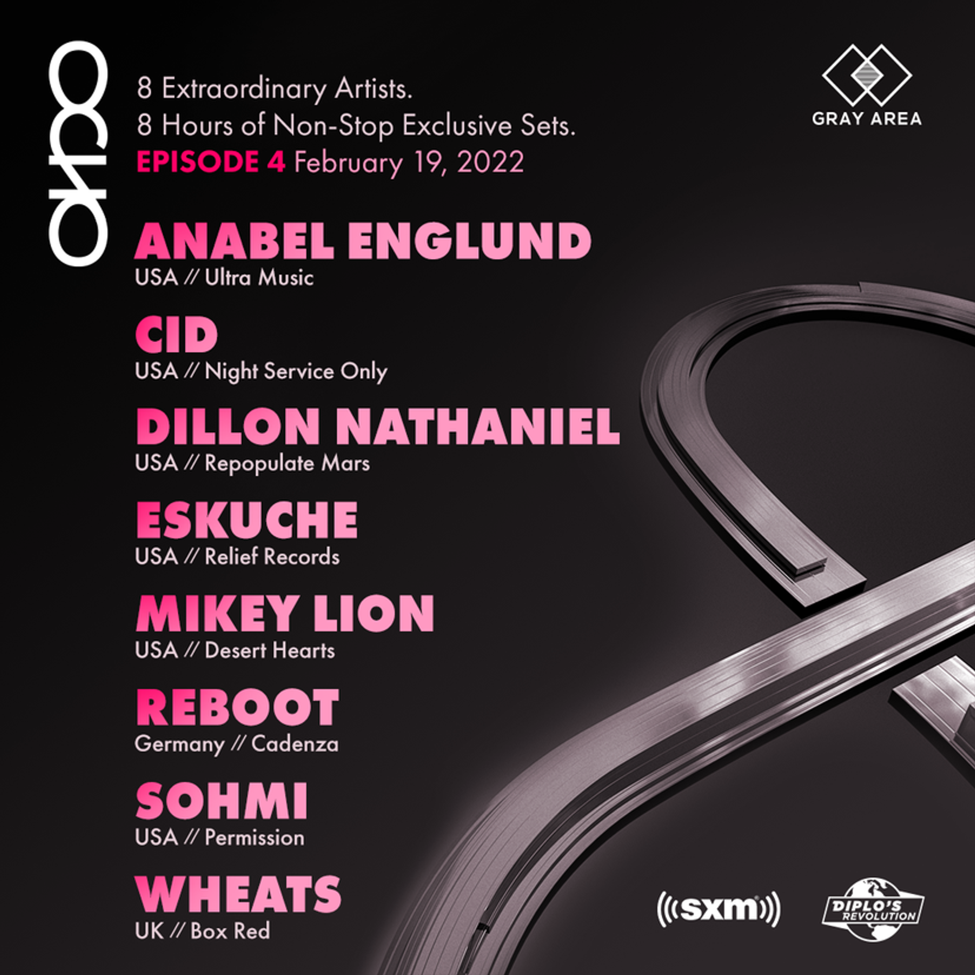 OCHO Episode #4 event artwork