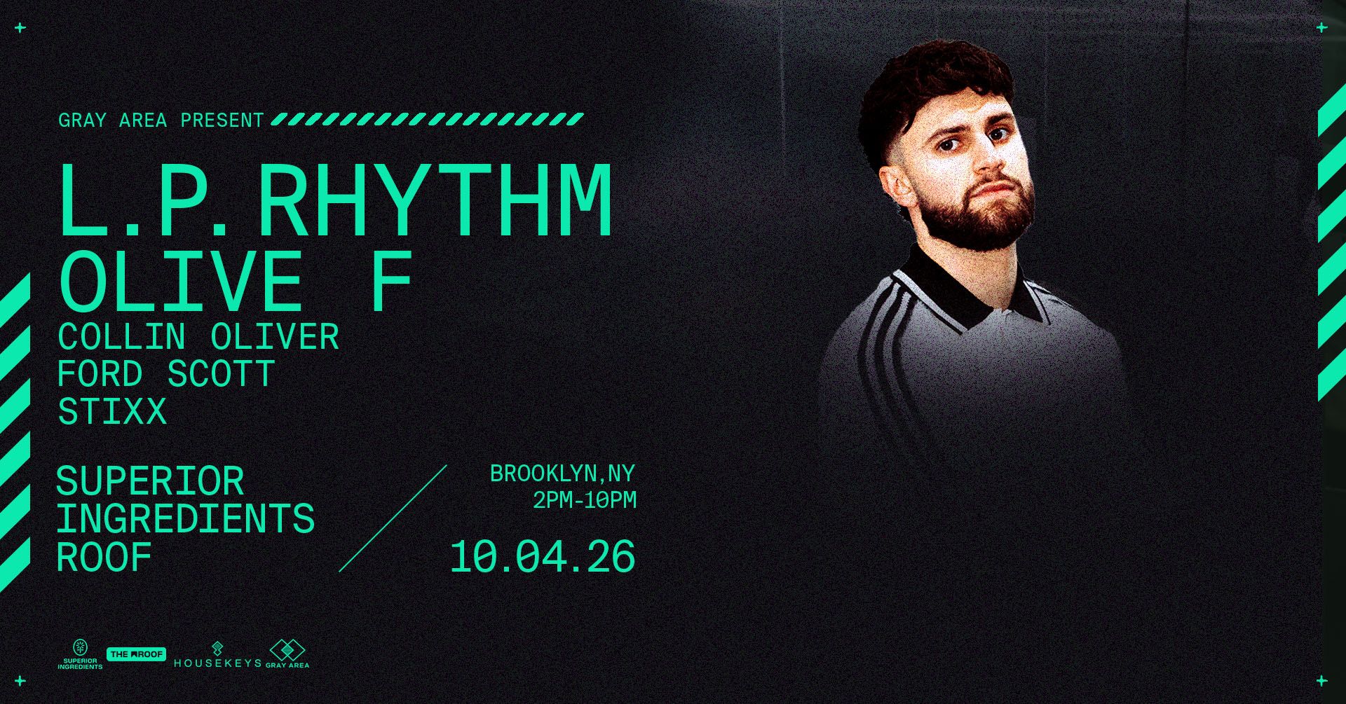L.P. Rhythm & Guests at The Roof of Superior | Gray Area