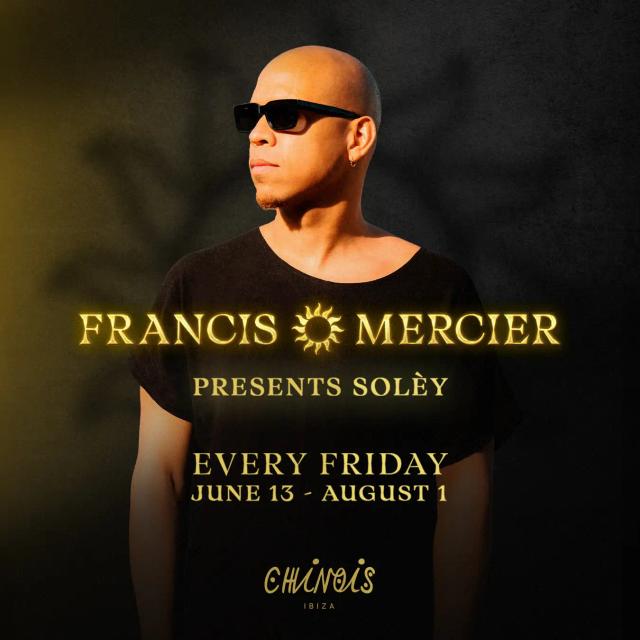 Francis Mercier presents Sòley event artwork