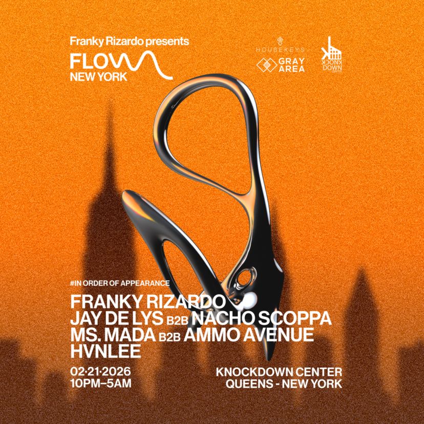 FLOW New York event artwork