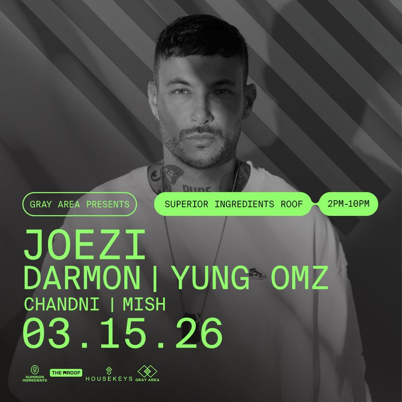Joezi with Darmon & Yung Omz event artwork