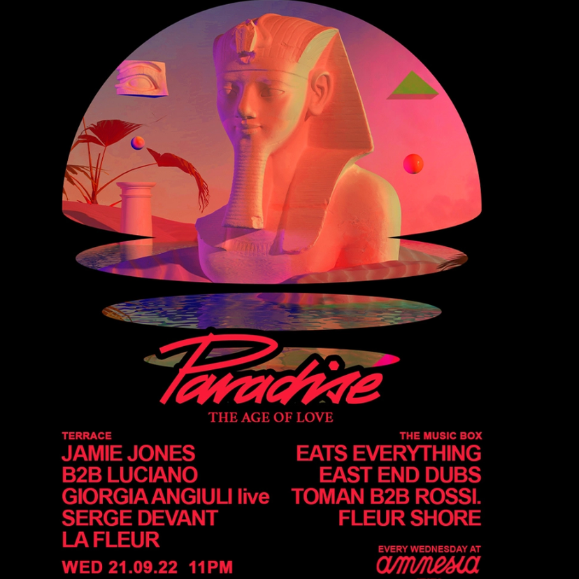 Paradise event artwork