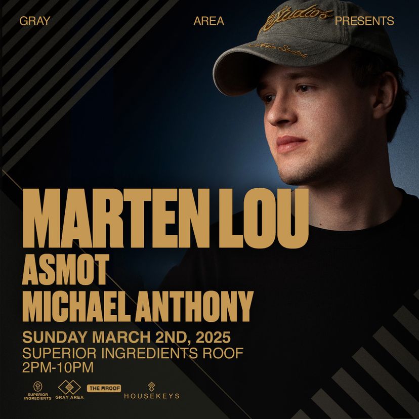 Marten Lou & Special Guests event artwork