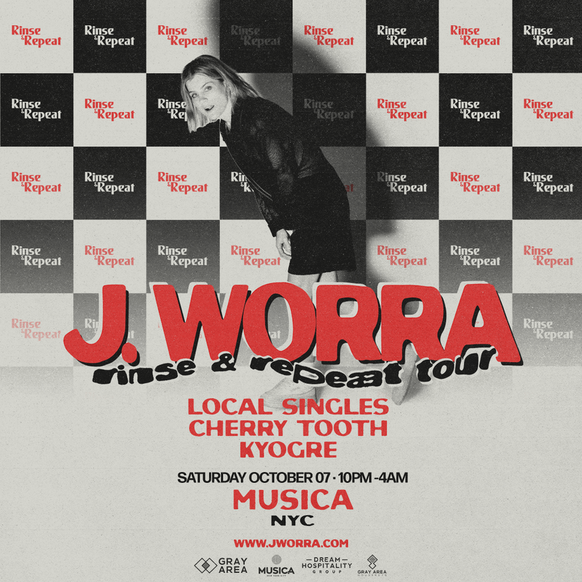 J. Worra w. Local Singles, Cherry Tooth & kyogre event artwork