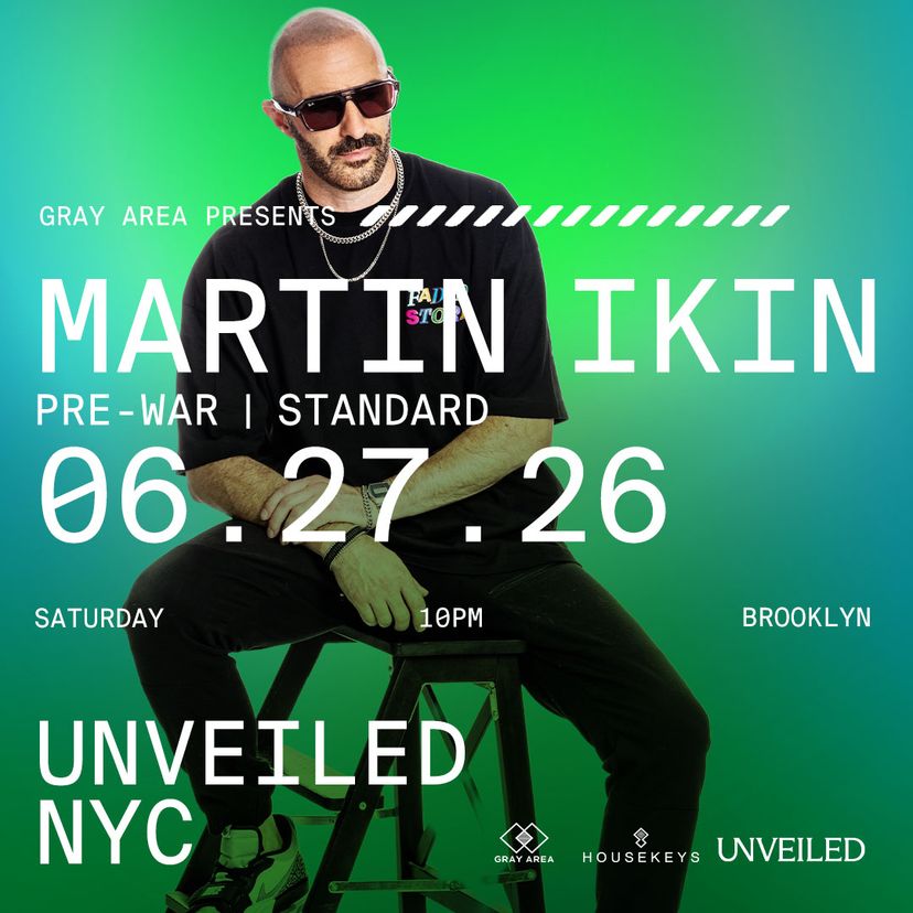 Martin Ikin & Guests event artwork
