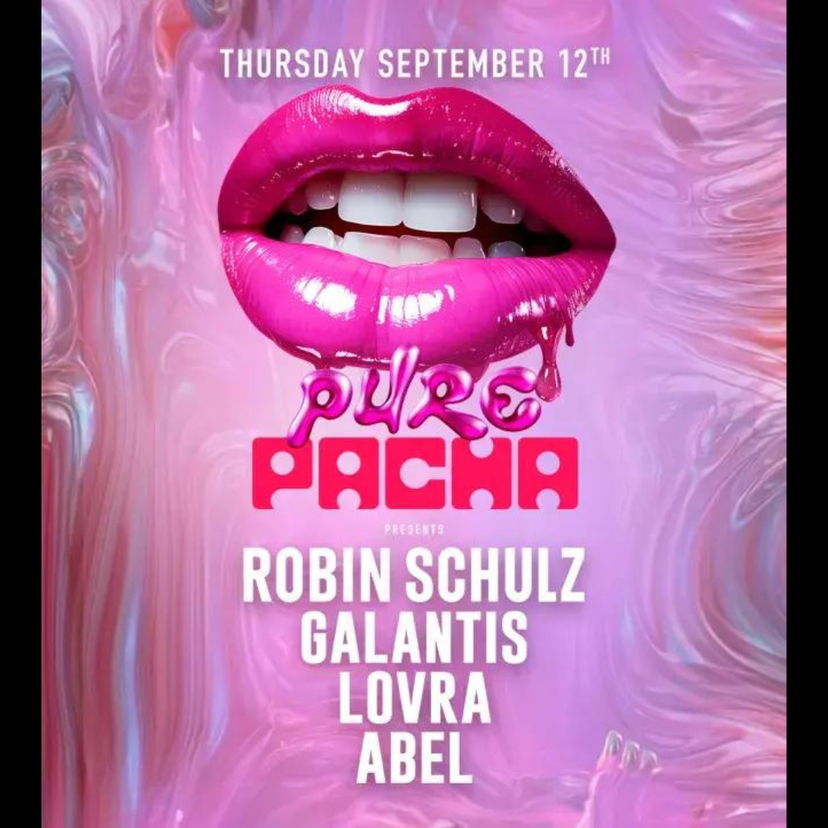 Pure Pacha Week 19 event artwork