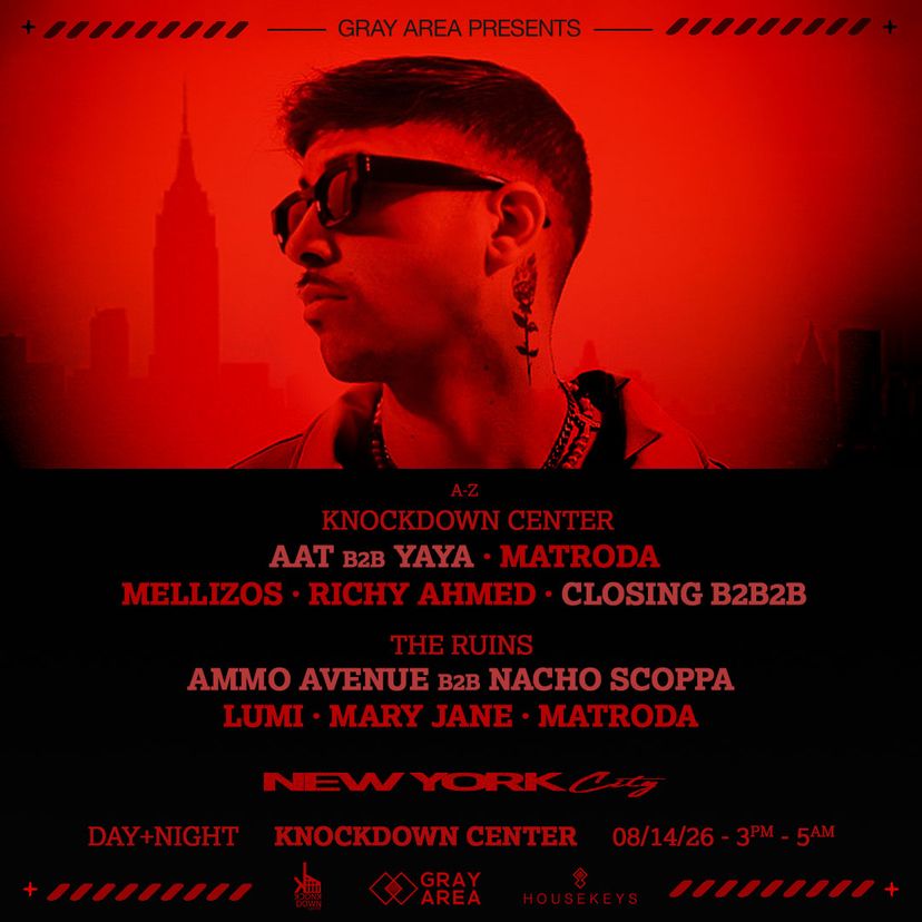 Matroda Day+Night with Richy Ahmed, Yaya & Guests event artwork