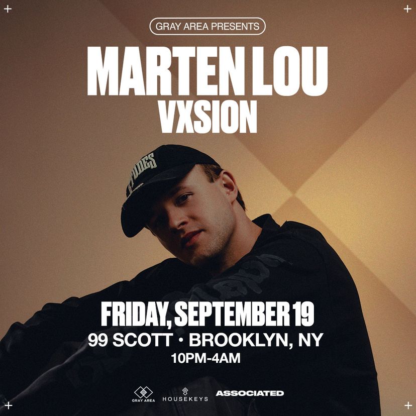 Marten Lou w. VXSION event artwork