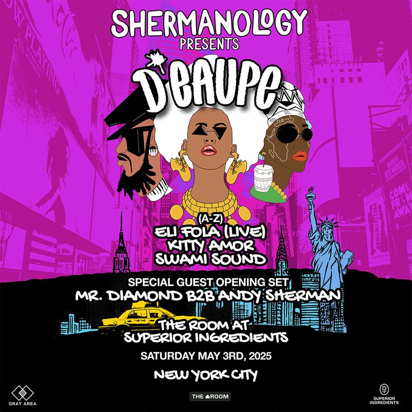 D'Eaupe New York event artwork