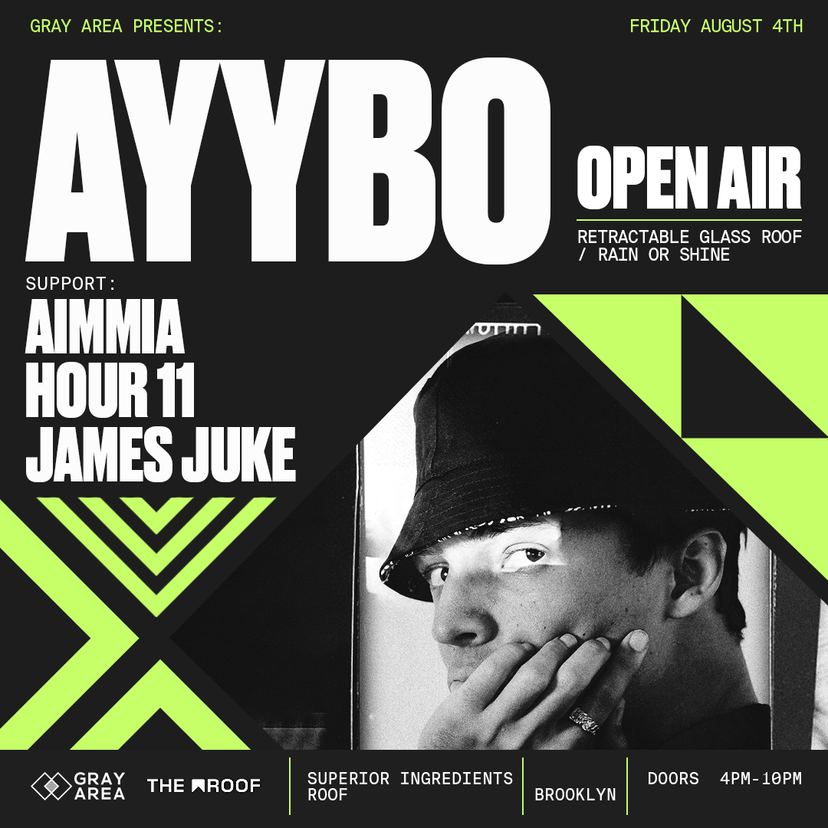 AYYBO Open-Air & Guests event artwork
