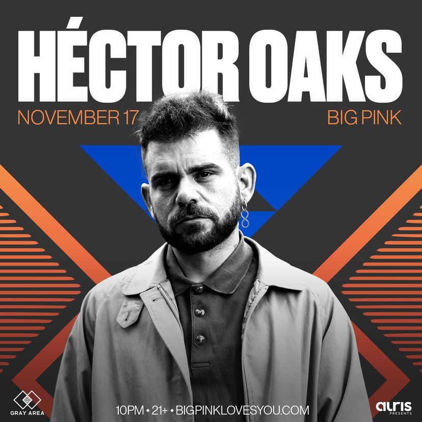 Héctor Oaks event artwork