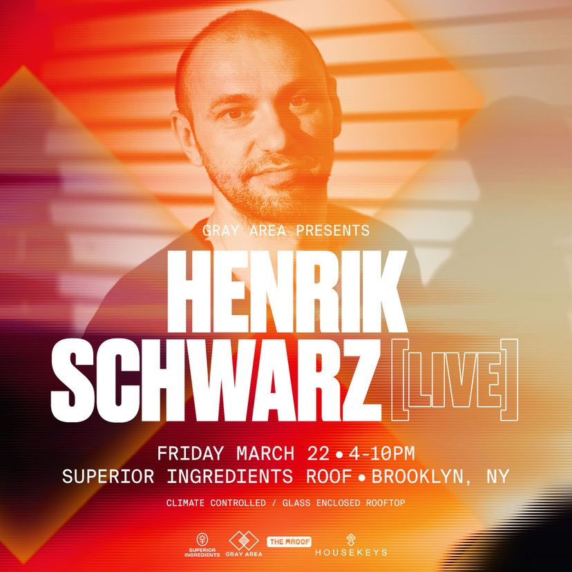 Henrik Schwarz [LIVE] & Guests event artwork
