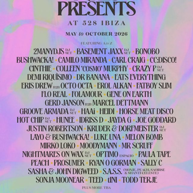 Pikes Presents event artwork
