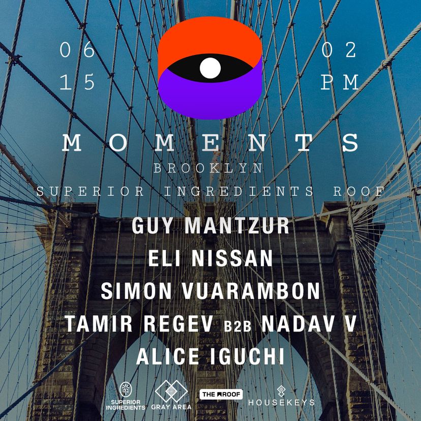 Moments New York w. Guy Mantzur, Eli Nissan & More event artwork