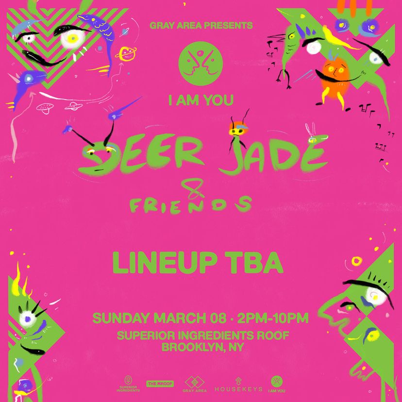 Deer Jade Presents I AM YOU event artwork
