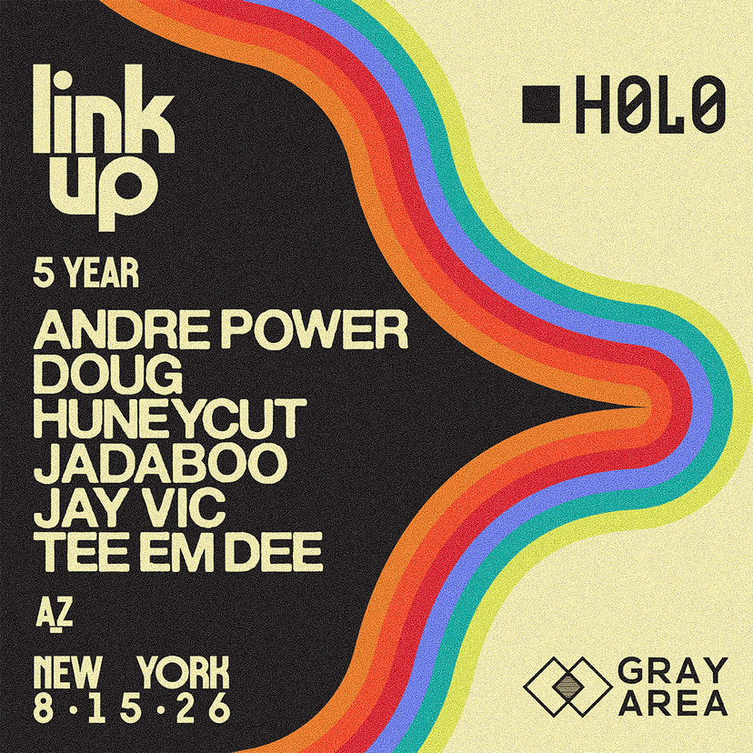 Andre Power presents Link Up *Open Air* event artwork