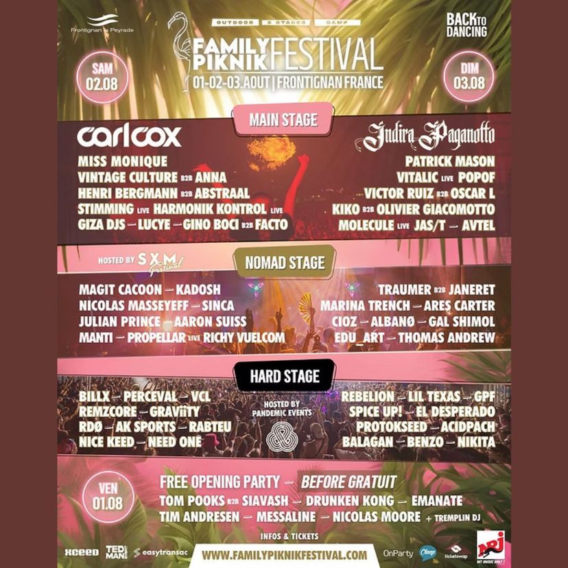 Family Piknik 2025 event artwork