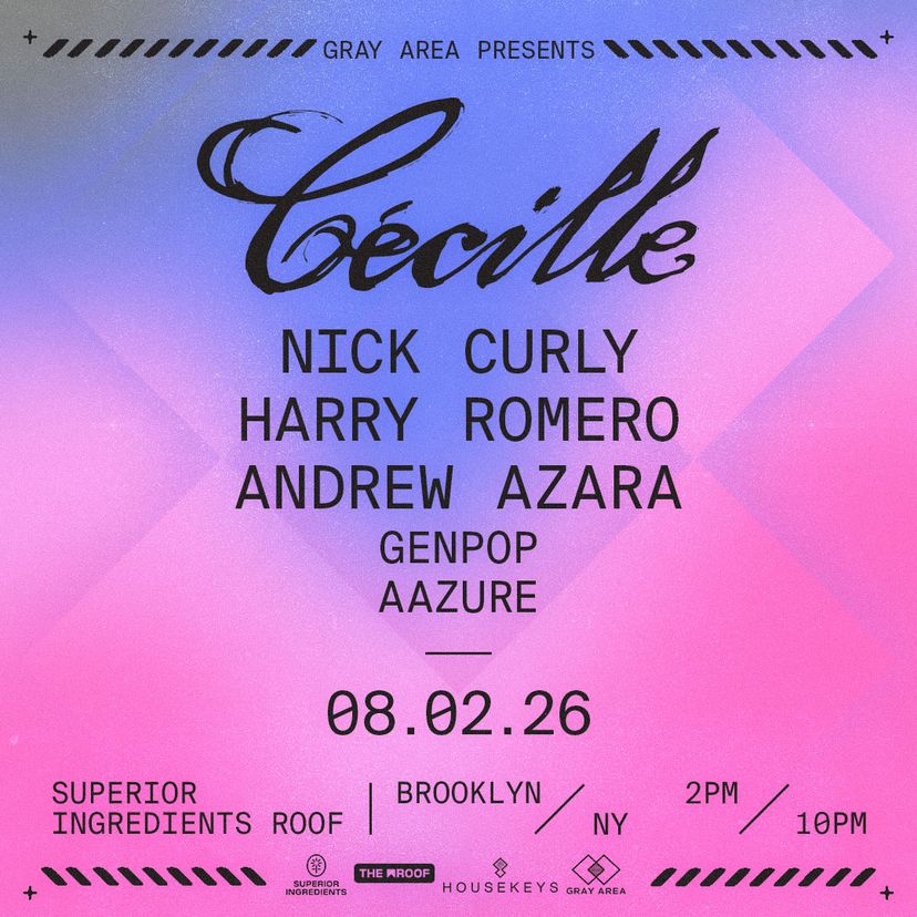 Cécille Records with Nick Curly & Guests event artwork