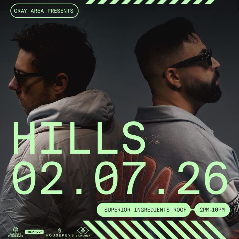 HILLS & Guests event artwork