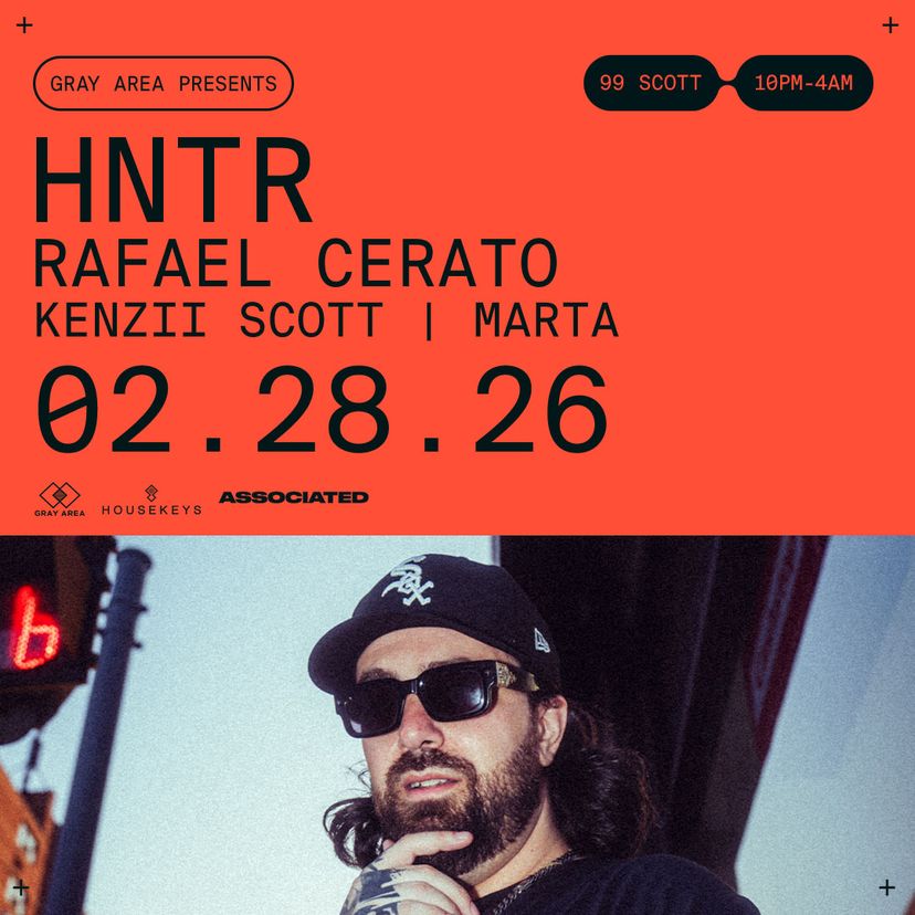 HNTR with Rafael Cerato event artwork