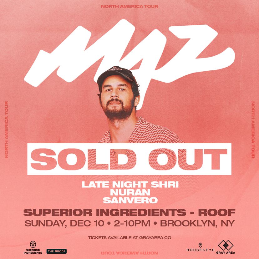 Maz & Guests event artwork