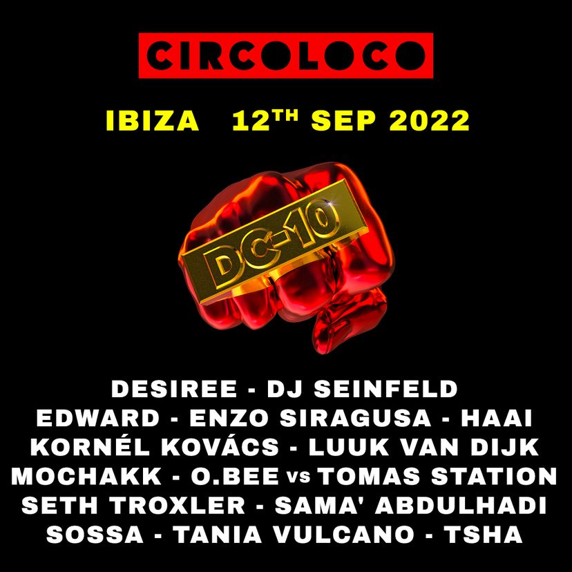 Circoloco event artwork