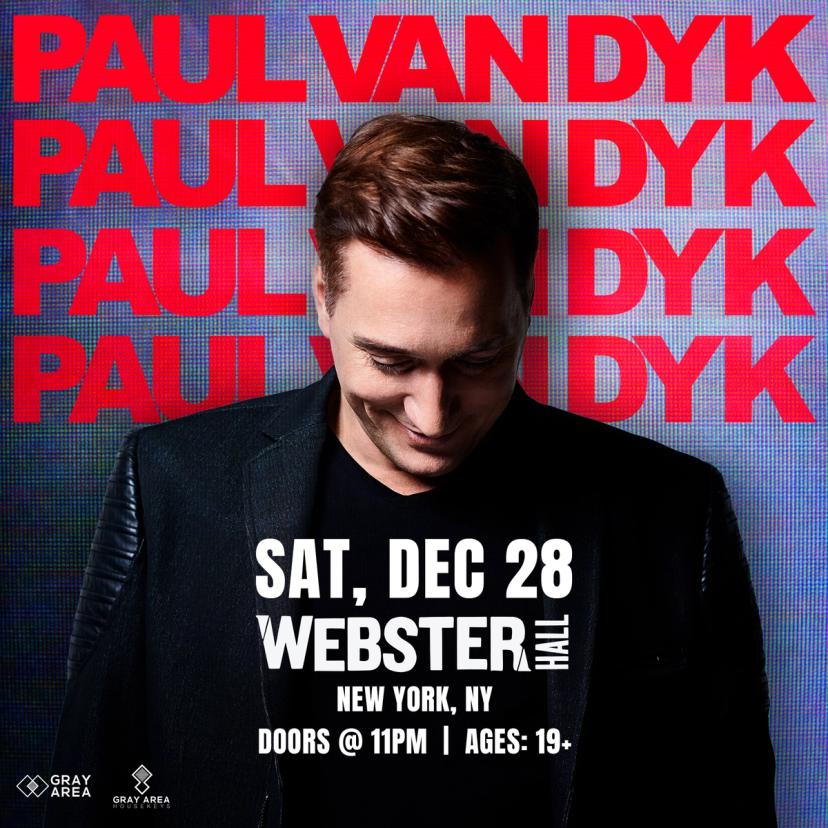 Paul Van Dyk & Guests event artwork