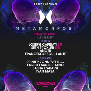 Joseph Capriati presents Metamorfosi Closing... | Gray Area